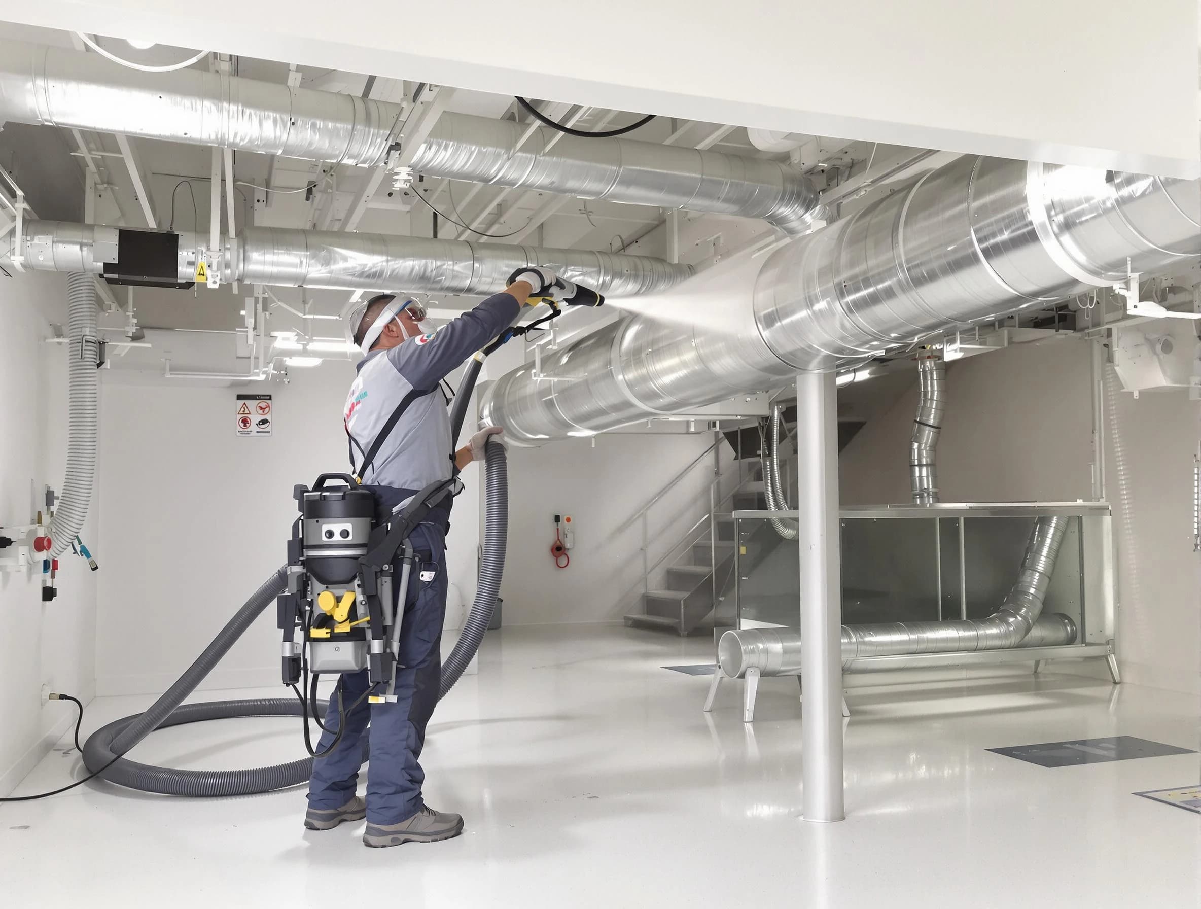 Professional central duct cleaning by Hendersonville Air Duct Cleaning in Hendersonville