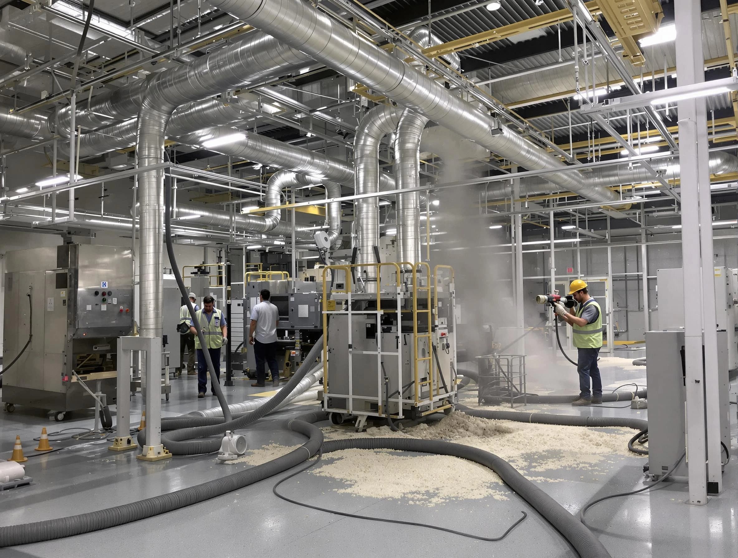 Heavy-duty industrial duct cleaning by Hendersonville Air Duct Cleaning in Hendersonville