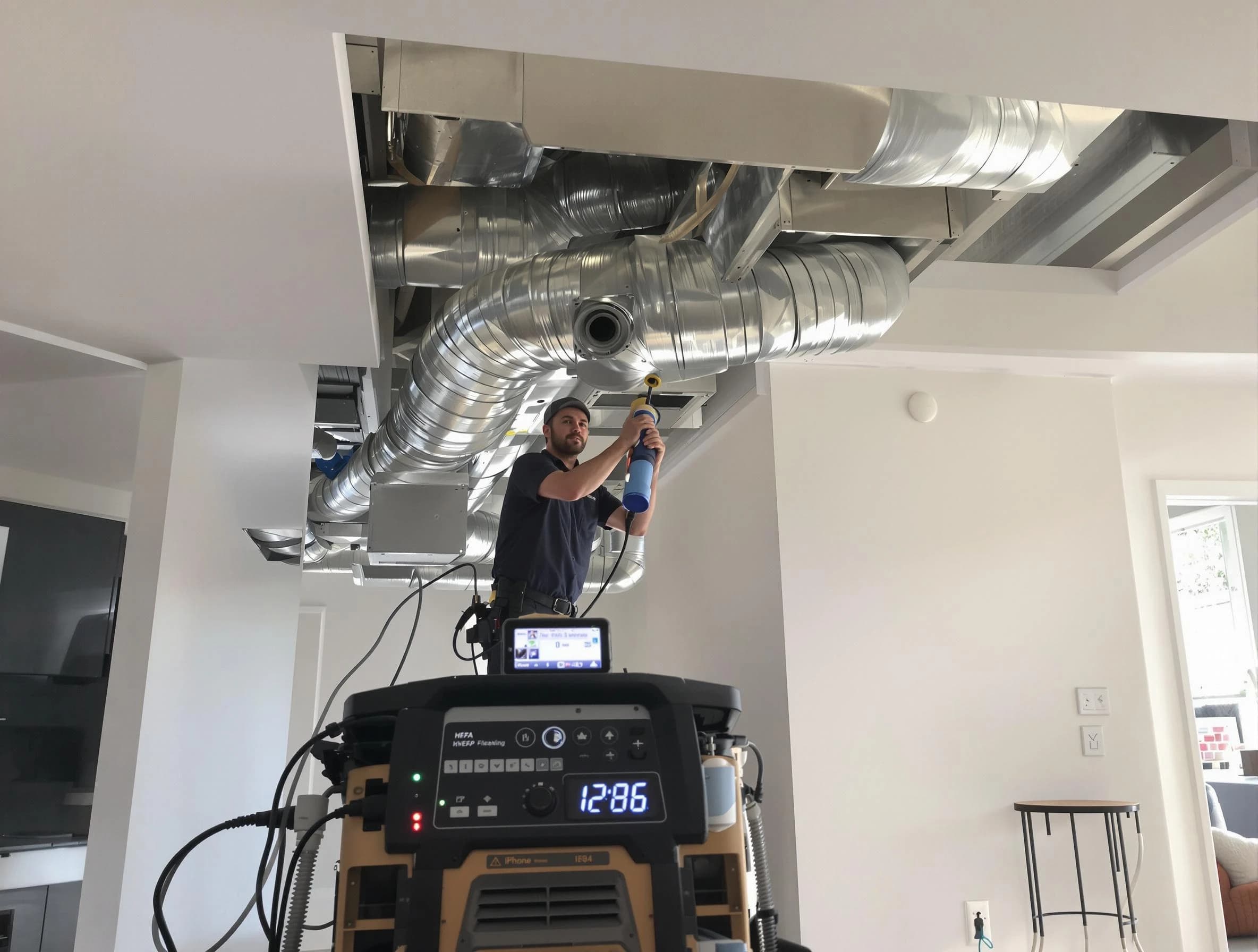 Advanced pure air duct cleaning by Hendersonville Air Duct Cleaning in Hendersonville