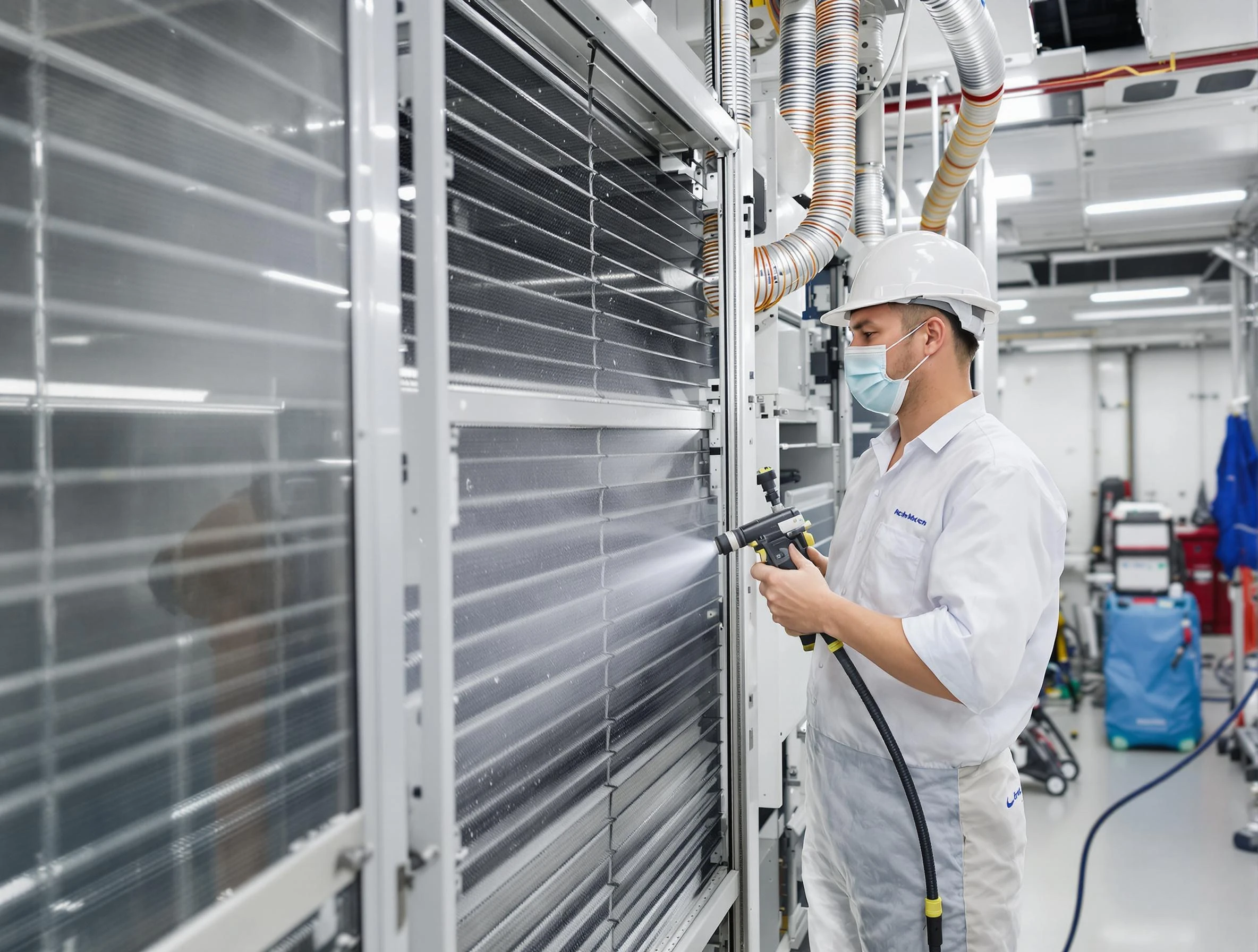 Professional AC coil cleaning by Hendersonville Air Duct Cleaning in Hendersonville