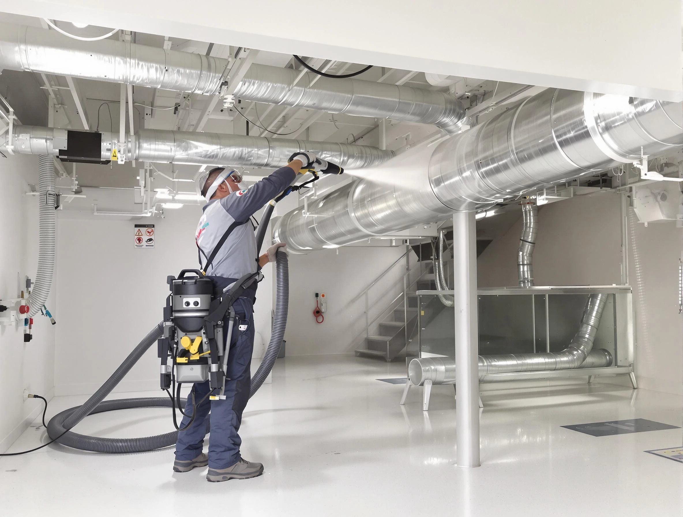 Professional central duct cleaning by Hendersonville Air Duct Cleaning in Hendersonville