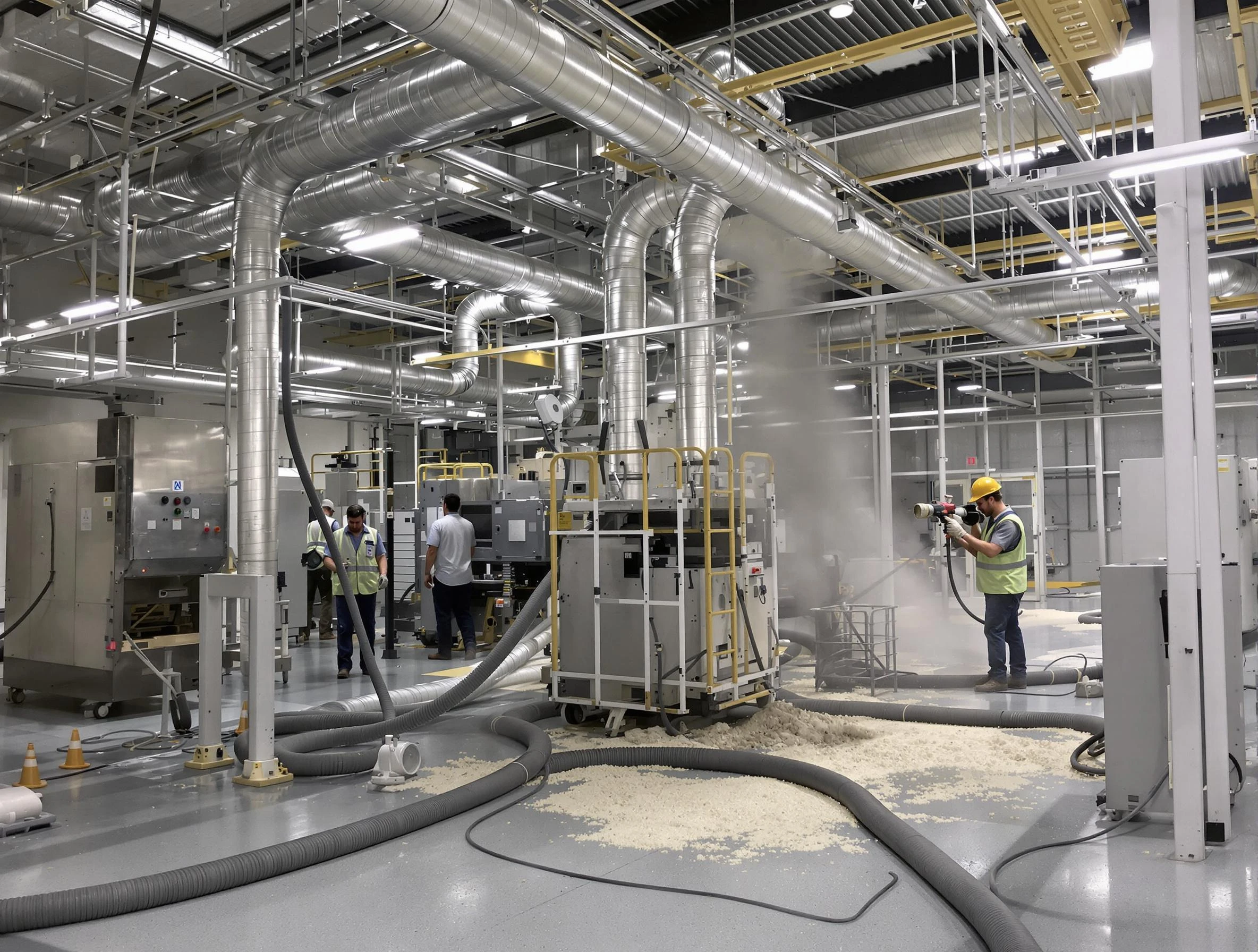 Heavy-duty industrial duct cleaning by Hendersonville Air Duct Cleaning in Hendersonville